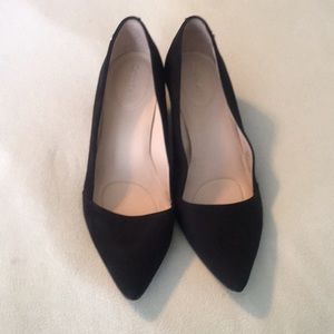 Calvin Klein black wedge.